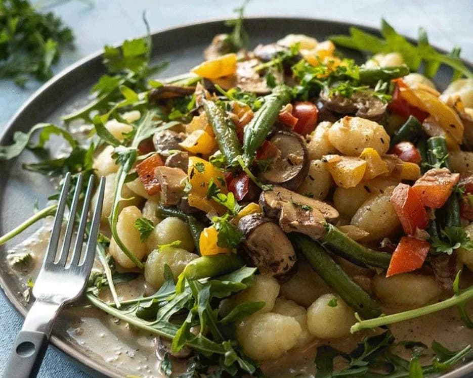 Kremalı Yumuşak Patates Gnocchi