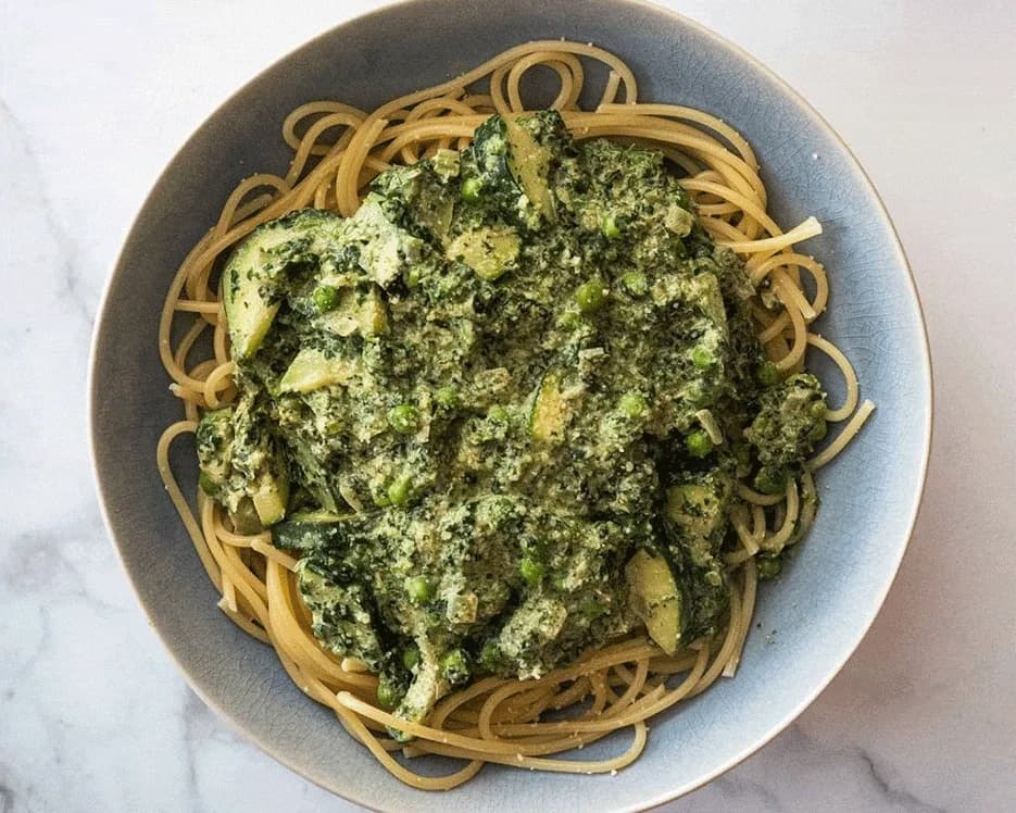 Yeşil Limonlu Spagetti Tarifi