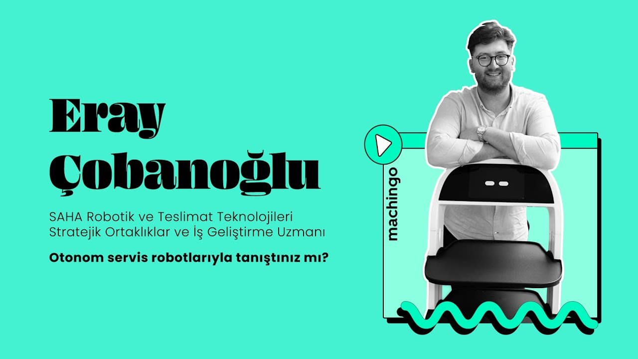 “İnsanlar robotik restoran ortamına alıştı” - Eray Çobanoğlu/SAHA Robotik