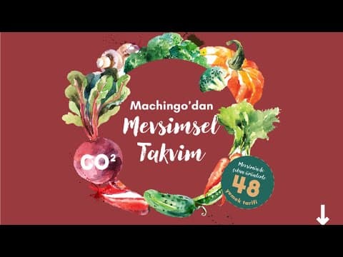 Machingo Mevsimsel Takvim ile Karbon Ayak İzinizi Azaltın