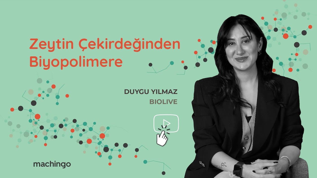 Zeytin Çekirdeğinden Biyopolimere - Duygu Yılmaz Röportajı (Biolive)