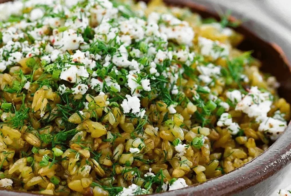 Dereotlu Bulgur Pilavı Tarifi