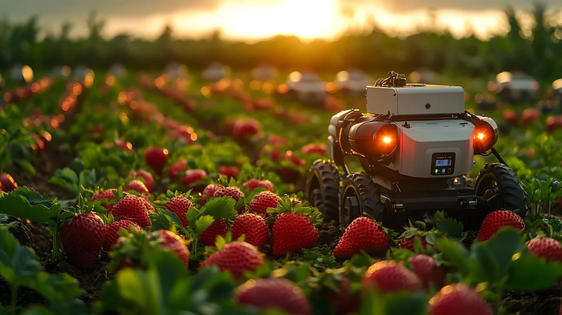 Fertima, Dünyanın İlk Çilek Hasat Robotunu Türkiye’ye Getirdi
