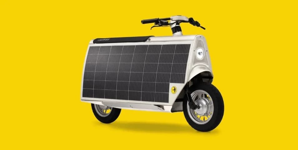 Lightfoot: Güneş Enerjili Yeni Nesil Scooter