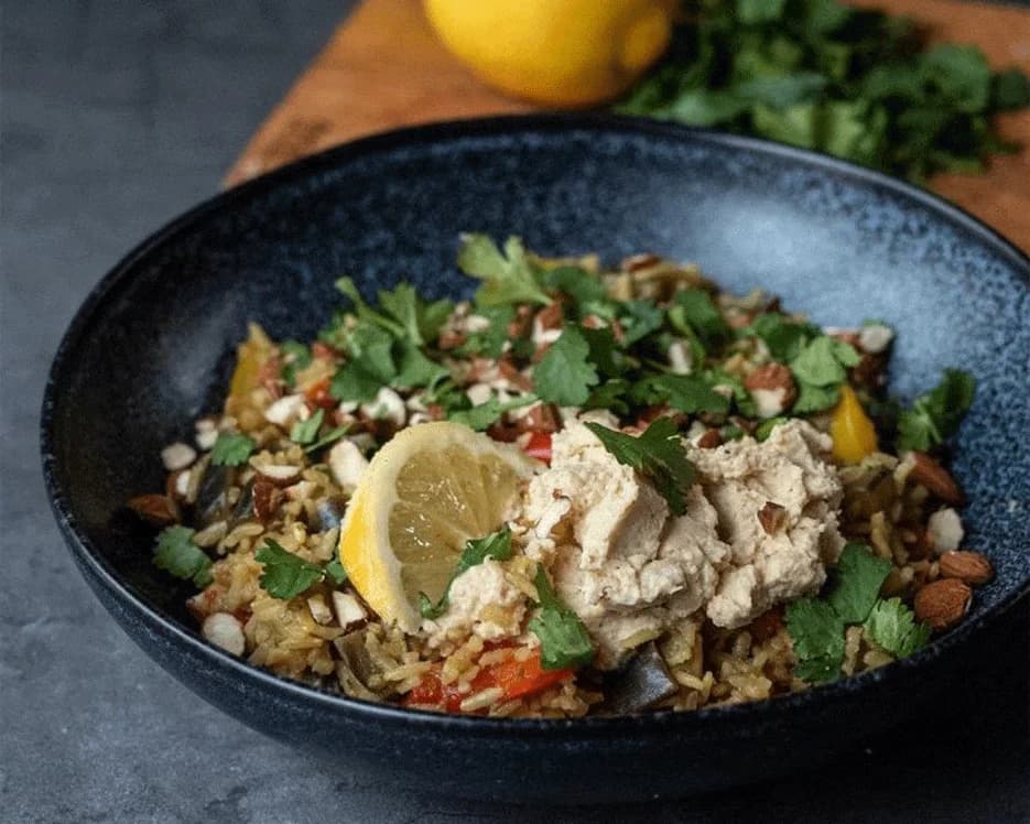 Limon Aromalı Humuslu Pilav Tarifi