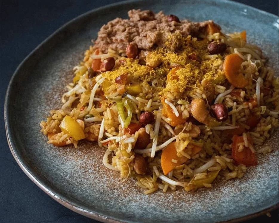 Nasi Goreng Endonezya Usulü Pilav