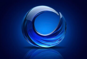 abstract-blue-wave-sculpture-deep-blue-background 1 - Machingo