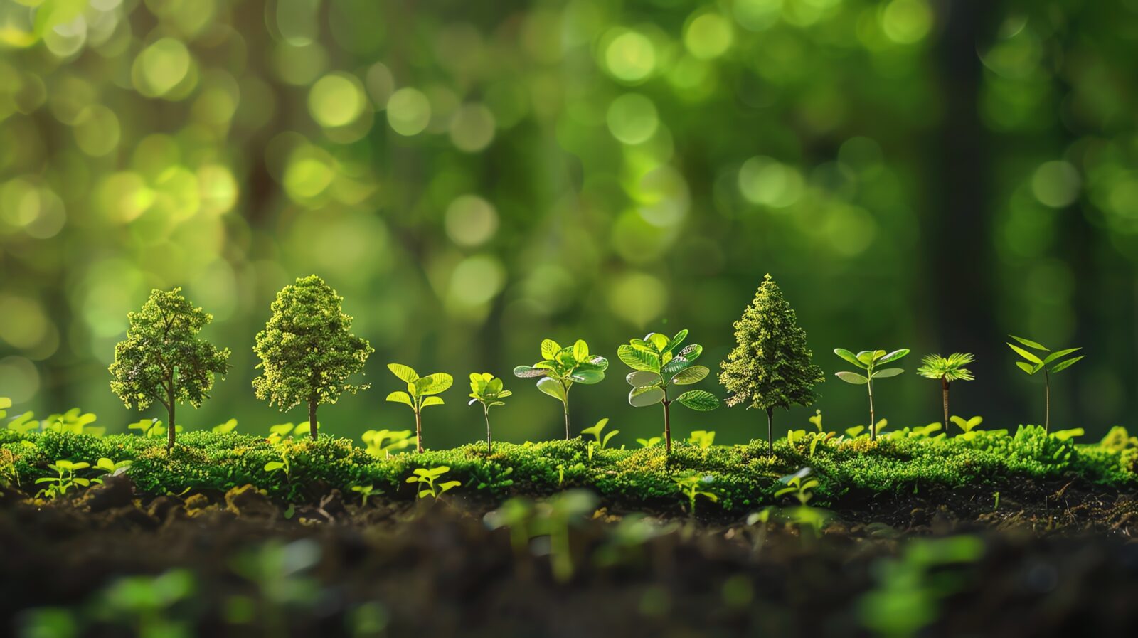 line-trees-growing-from-small-saplings-mature-trees-lush-green-forest-setting-donusturuldugu-kaynak-jpg - Machingo