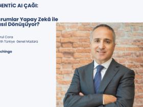 Tuğrul Cora, UiPath Türkiye Genel Müdürü, brick duvar önünde takım elbisesiyle gülümser bir portre.